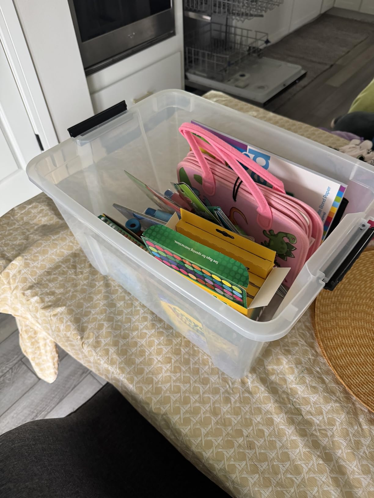 IRIS USA 72 QT Plastic Storage Box