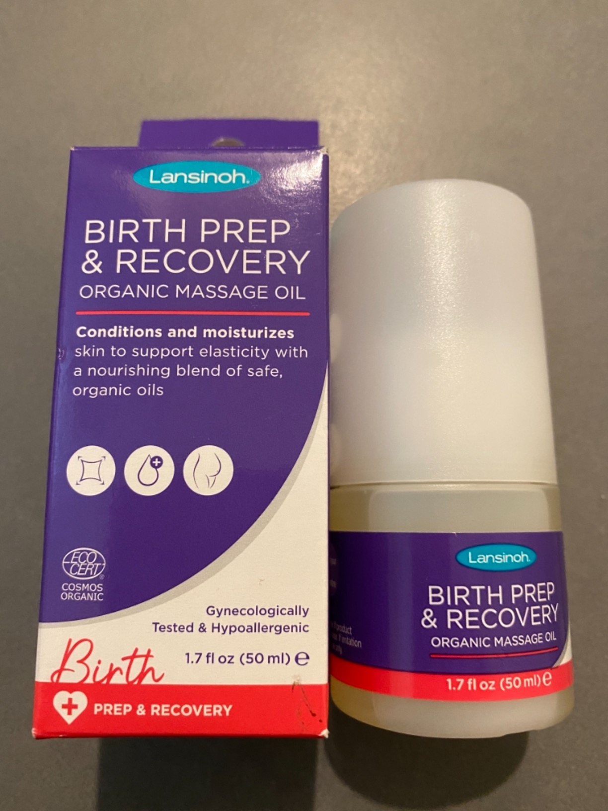 Lansinoh Organic Perineal Massage Oil