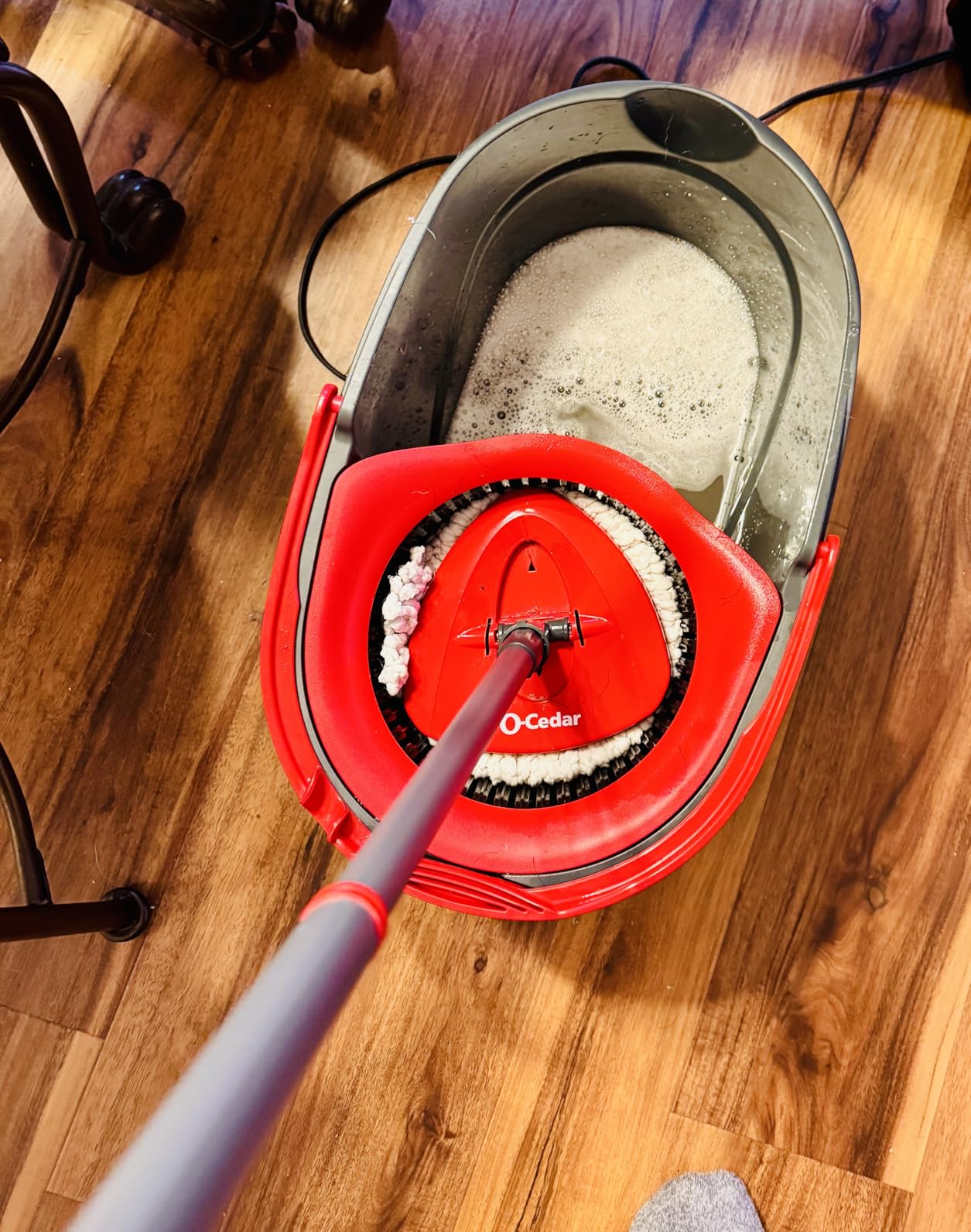 O-Cedar EasyWring Microfiber Spin Mop Bucket